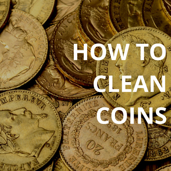 cleaning old coins